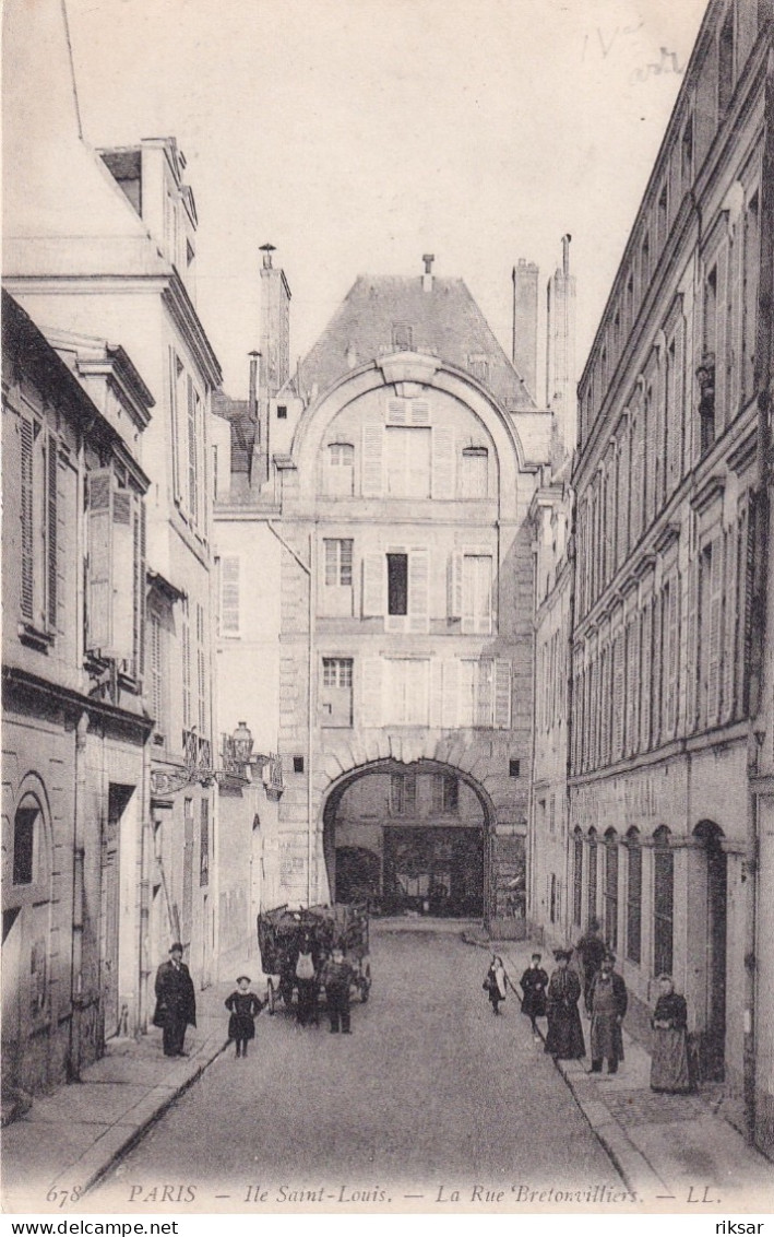 PARIS(4 Em ARRONDISSEMENT) ILE SAINT LOUIS - Distrito: 04