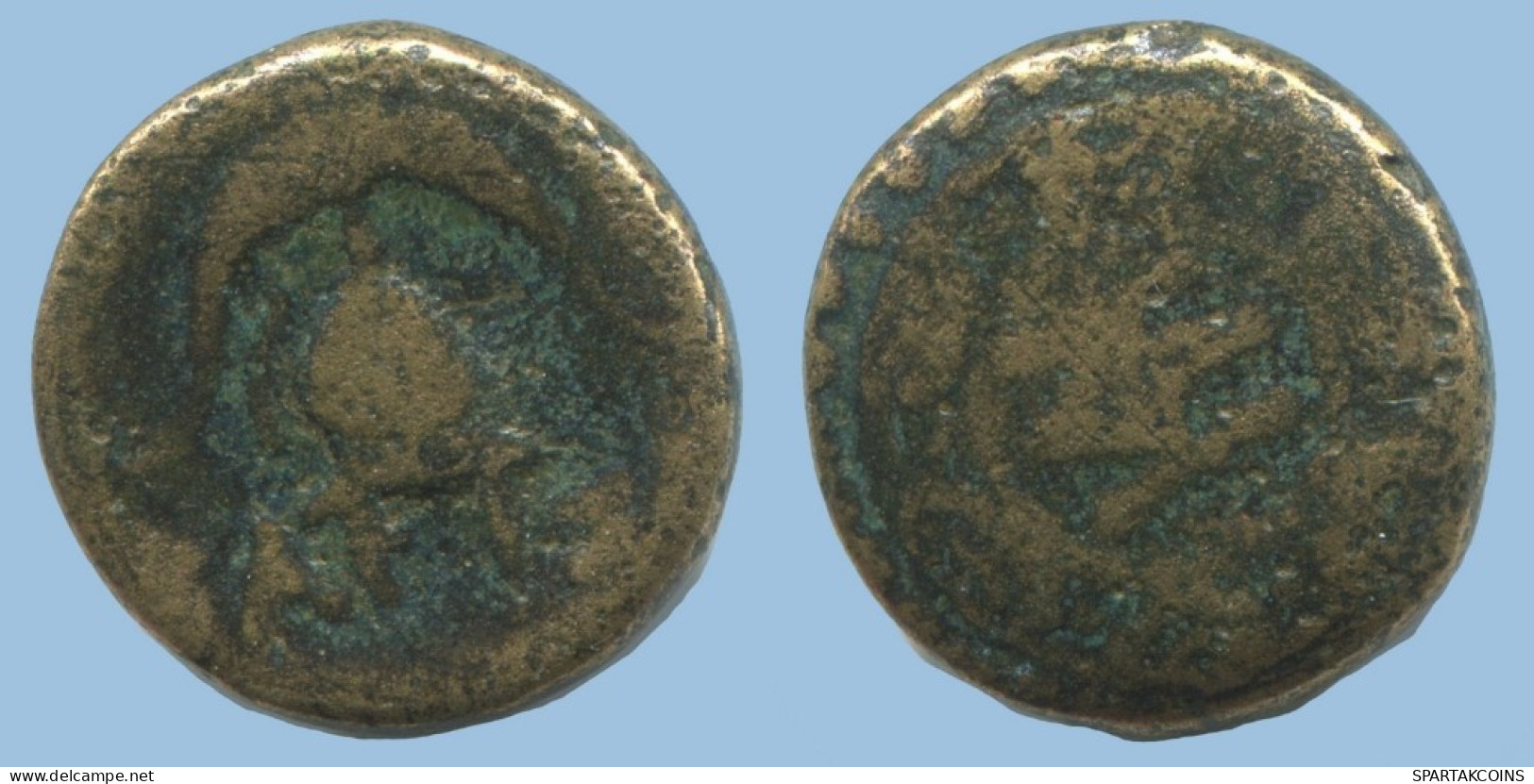 MACEDON ALEXANDER THE GREAT SHIELD HELMET GRIECHISCHE Münze 4g/15m GRIECHISCHE Münze #AG102.12.D.A - Griechische Münzen