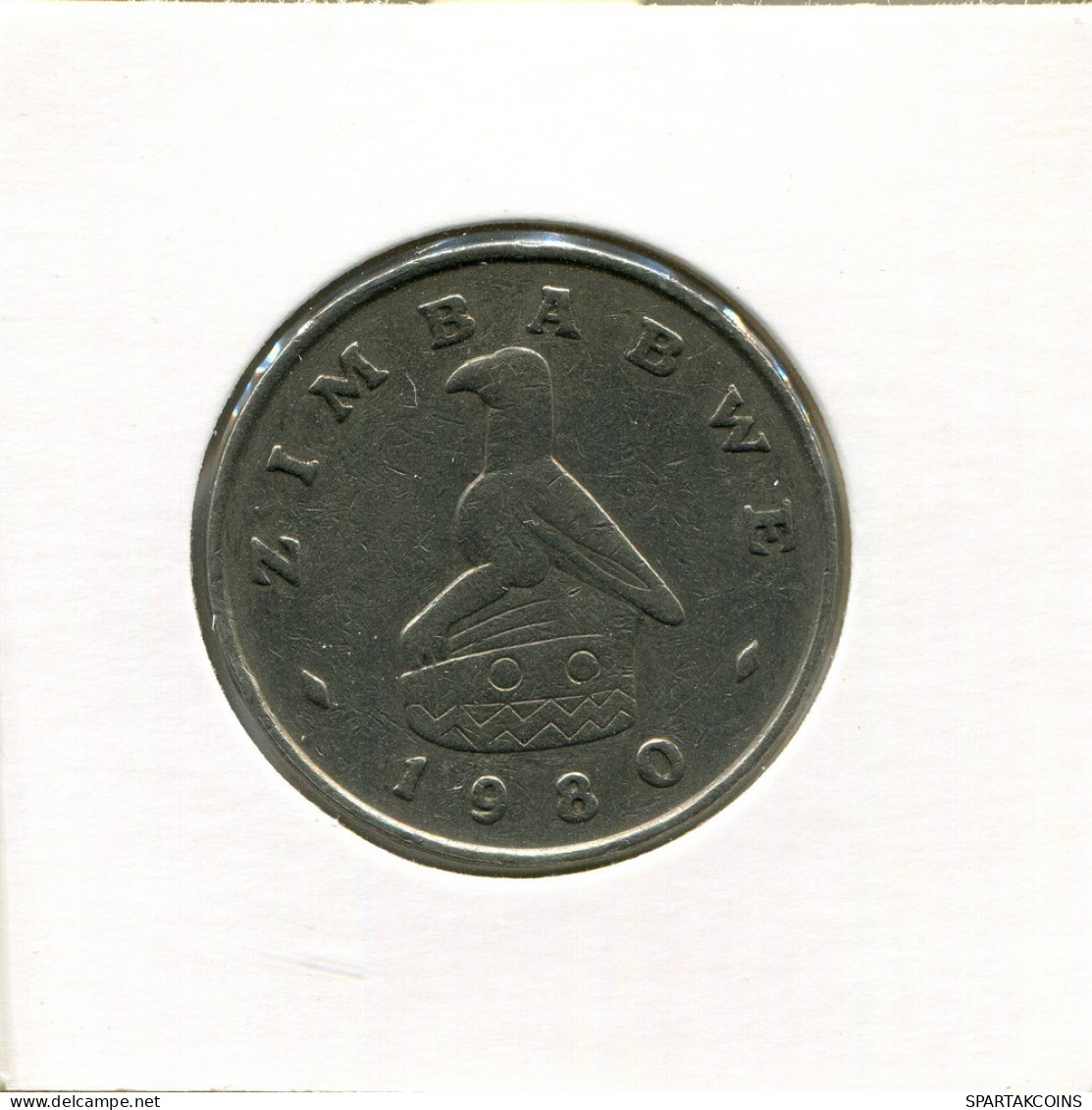 1 DOLLAR 1980 ZIMBABWE Moneda #AR505.E.A - Simbabwe