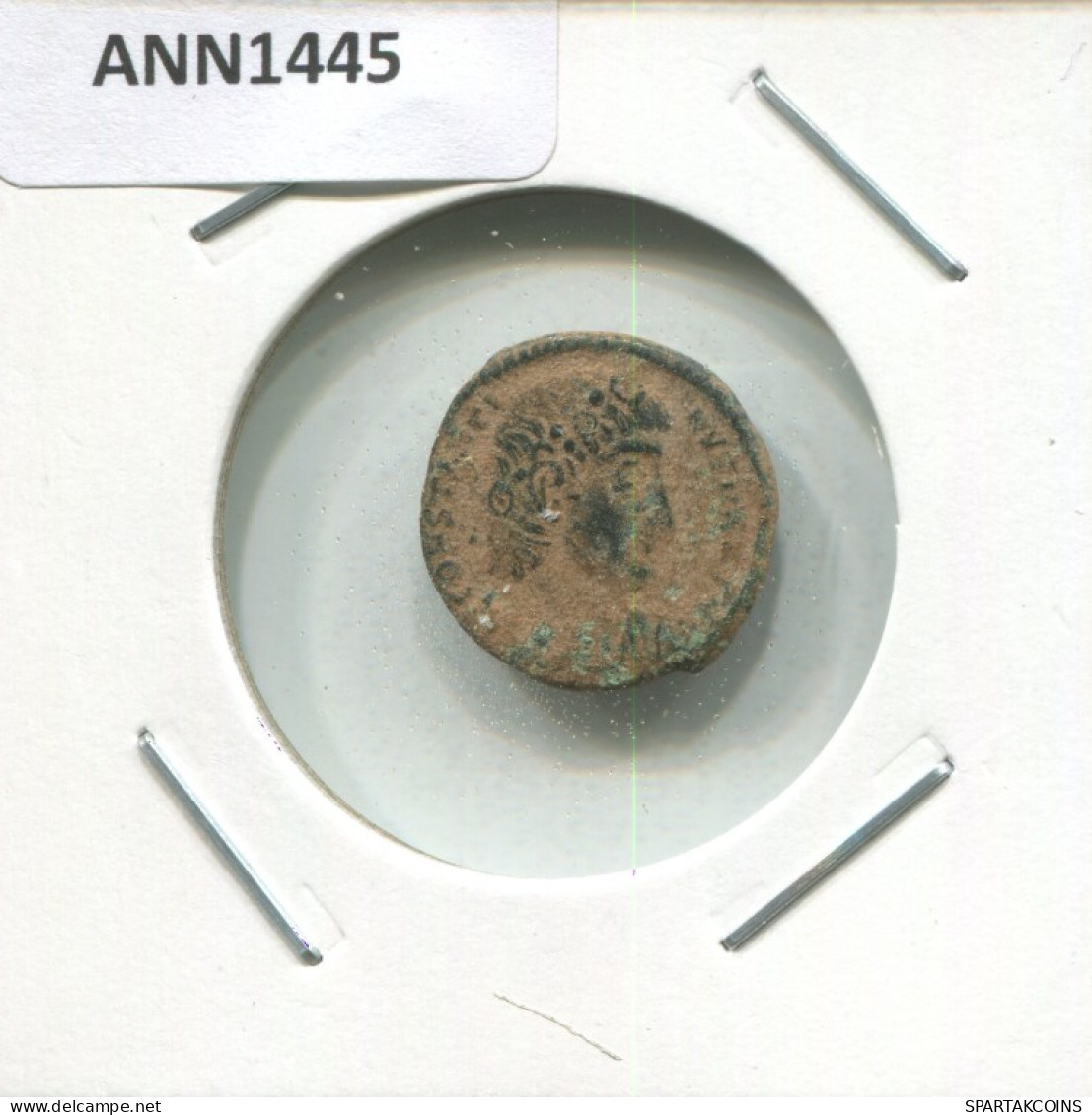 IMPEROR? ANTIOCH SMAN GLORIA EXERCITVS TWO SOLDIERS 1.7g/17mm #ANN1445.10.E.A - Sonstige & Ohne Zuordnung
