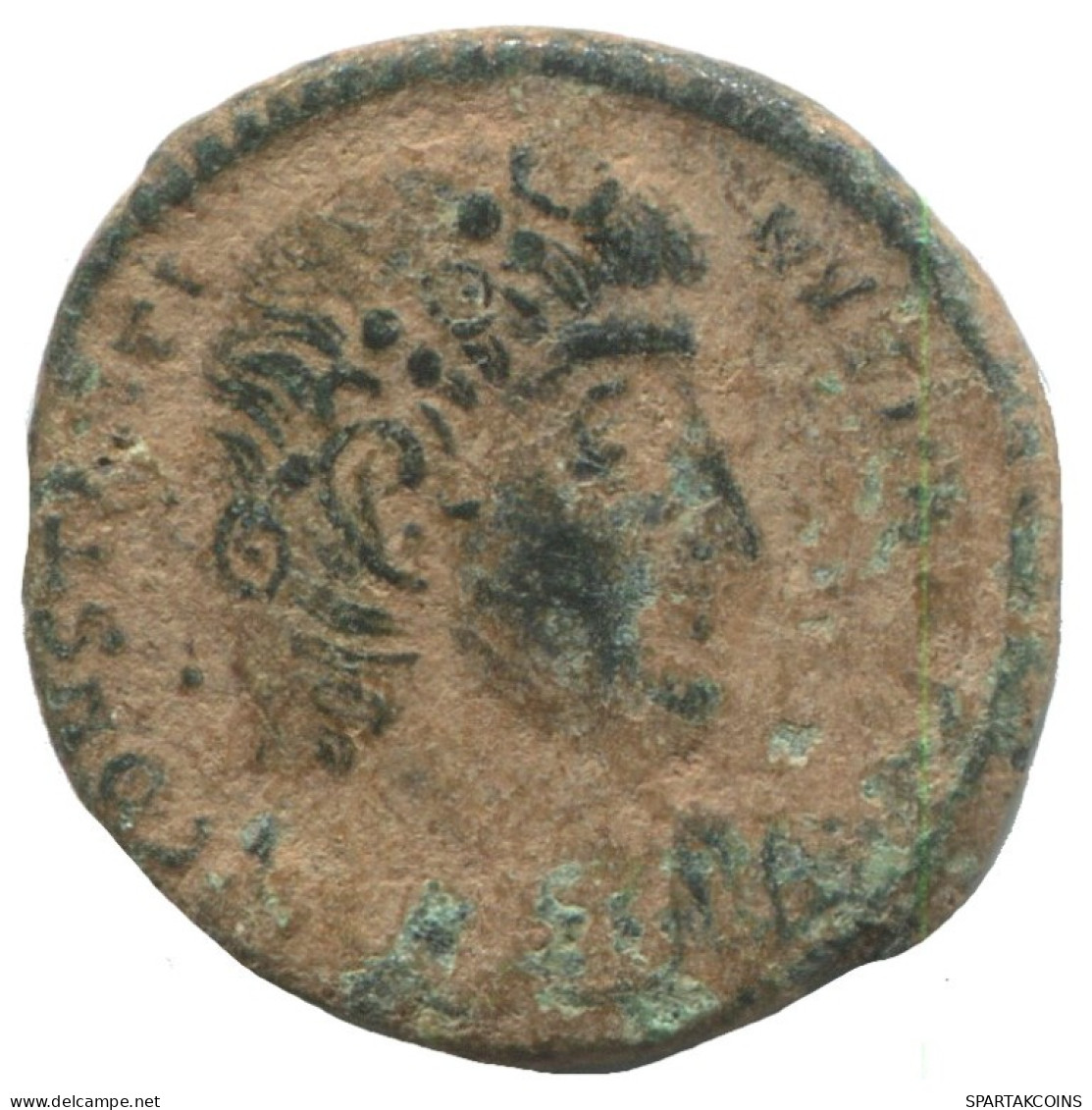 IMPEROR? ANTIOCH SMAN GLORIA EXERCITVS TWO SOLDIERS 1.7g/17mm #ANN1445.10.E.A - Other & Unclassified