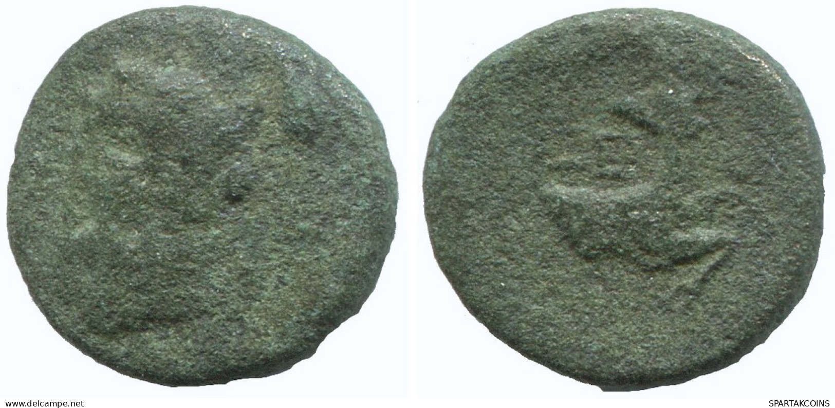 DEER Auténtico Original GRIEGO ANTIGUO Moneda 1.3g/12mm #NNN1497.9.E.A - Griechische Münzen