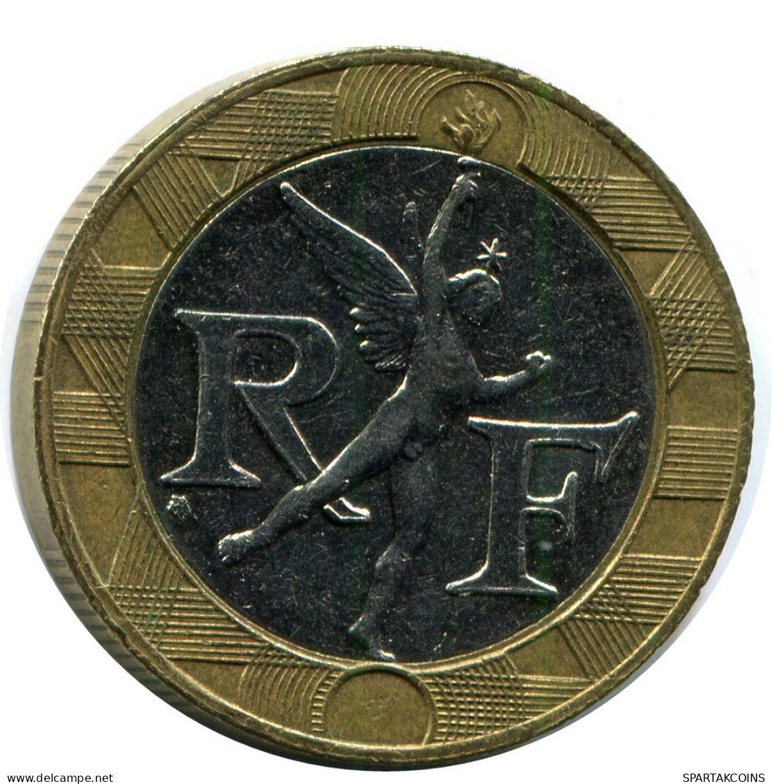 10 FRANCS 1990 FRANCE Coin BIMETALLIC #AZ413.U.A - 10 Francs