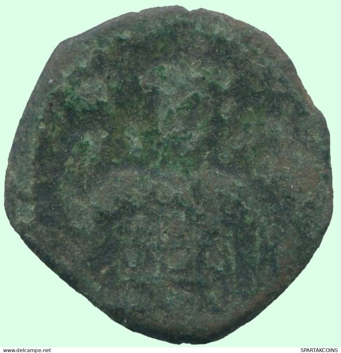 Authentique Original Antique BYZANTIN EMPIRE Pièce 1.4g/16.53mm #ANC13596.16.F.A - Byzantinische Münzen