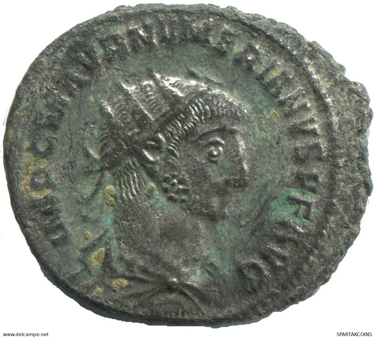 NUMERIAN ANTIOCH E XXI AD283 SILVERED LATE ROMAN COIN 3.7g/23mm #ANT2702.41.U.A - La Crisis Militar (235 / 284)