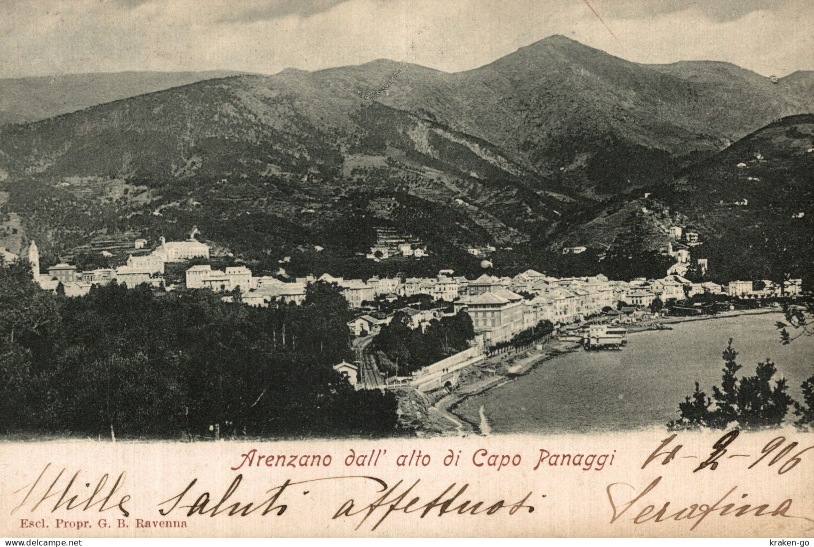 ARENZANO, Genova - Panorama - VG - #014 - Otros & Sin Clasificación