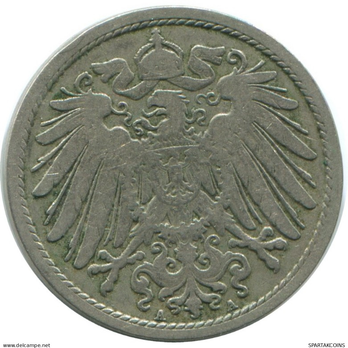 10 PFENNIG 1890 A ALEMANIA Moneda GERMANY #AE481.E.A - 10 Pfennig
