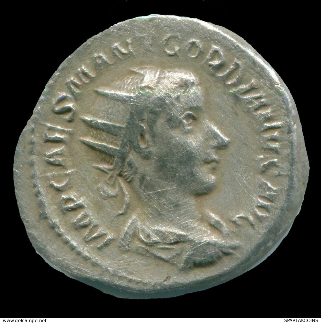 GORDIAN III ARANTONINIANUS ROME AD238(1ST ISSUE.5TH )VIRTVS AVG #ANC13136.38.D.A - The Military Crisis (235 AD Tot 284 AD)