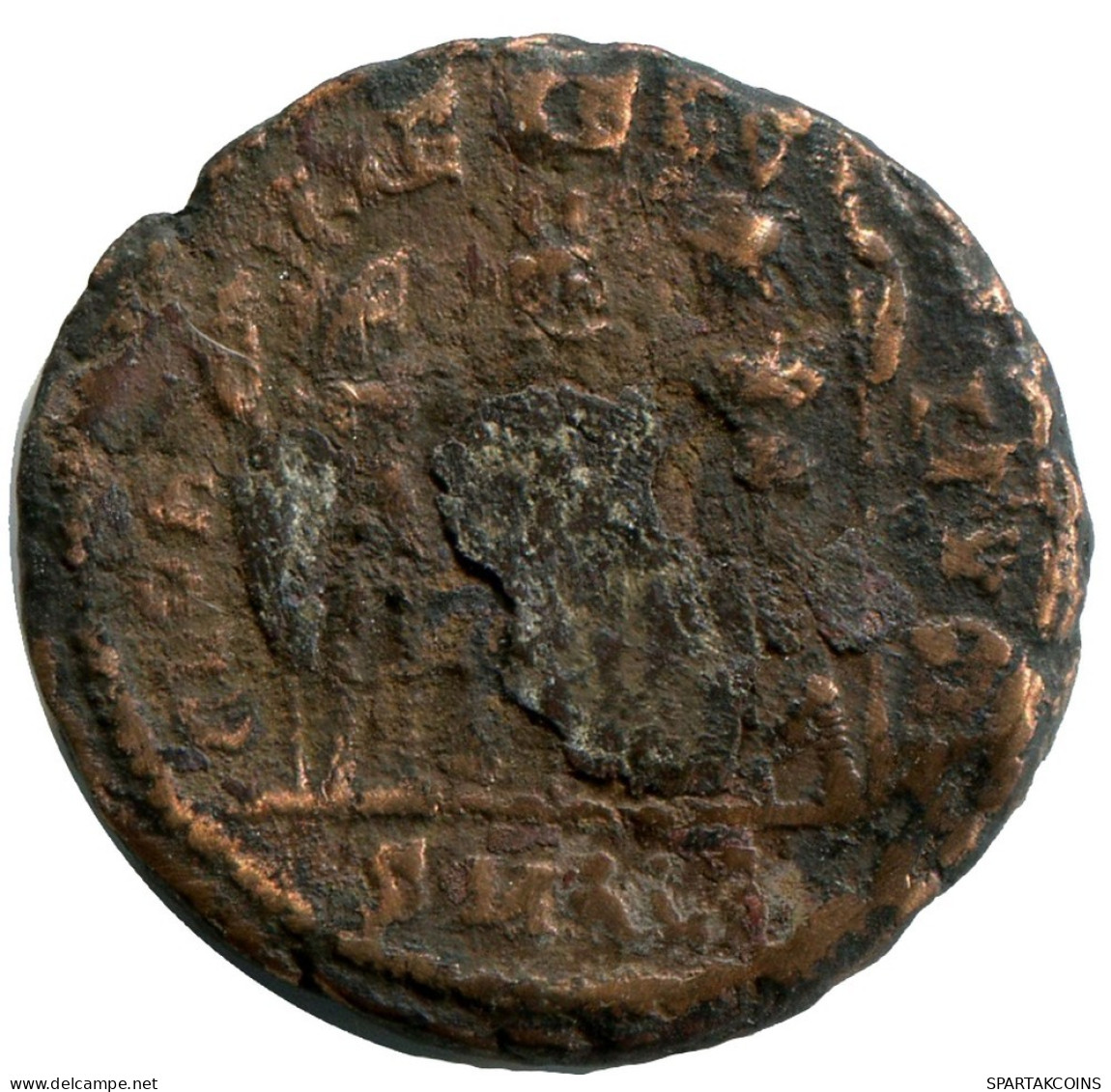 CONSTANTIUS II MINTED IN ALEKSANDRIA FOUND IN IHNASYAH HOARD #ANC10453.14.E.A - L'Empire Chrétien (307 à 363)