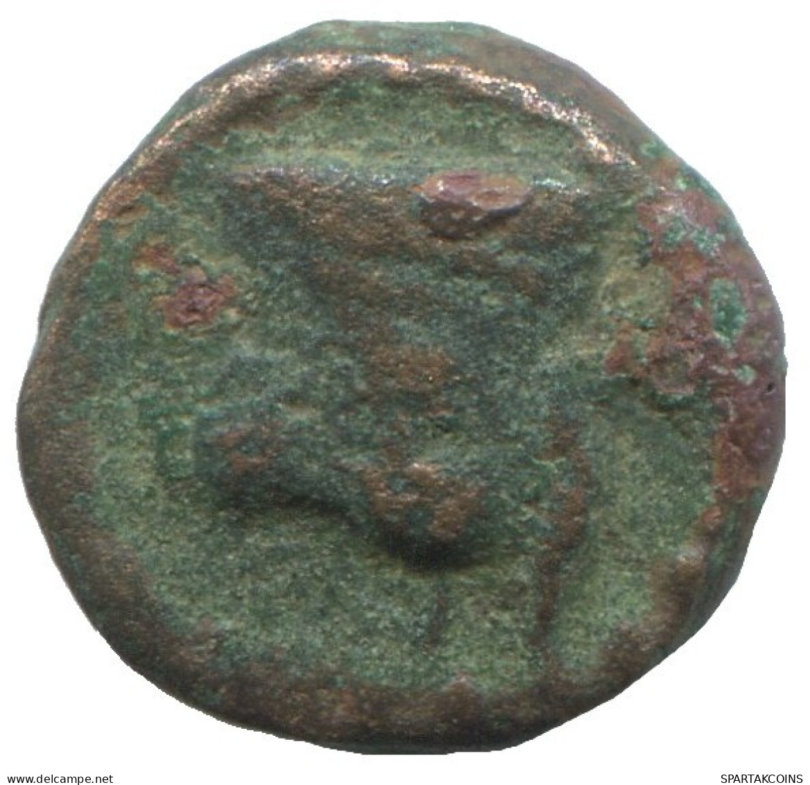 WREATH Ancient Authentic GREEK Coin 1.7g/12mm #SAV1199.11.U.A - Griechische Münzen