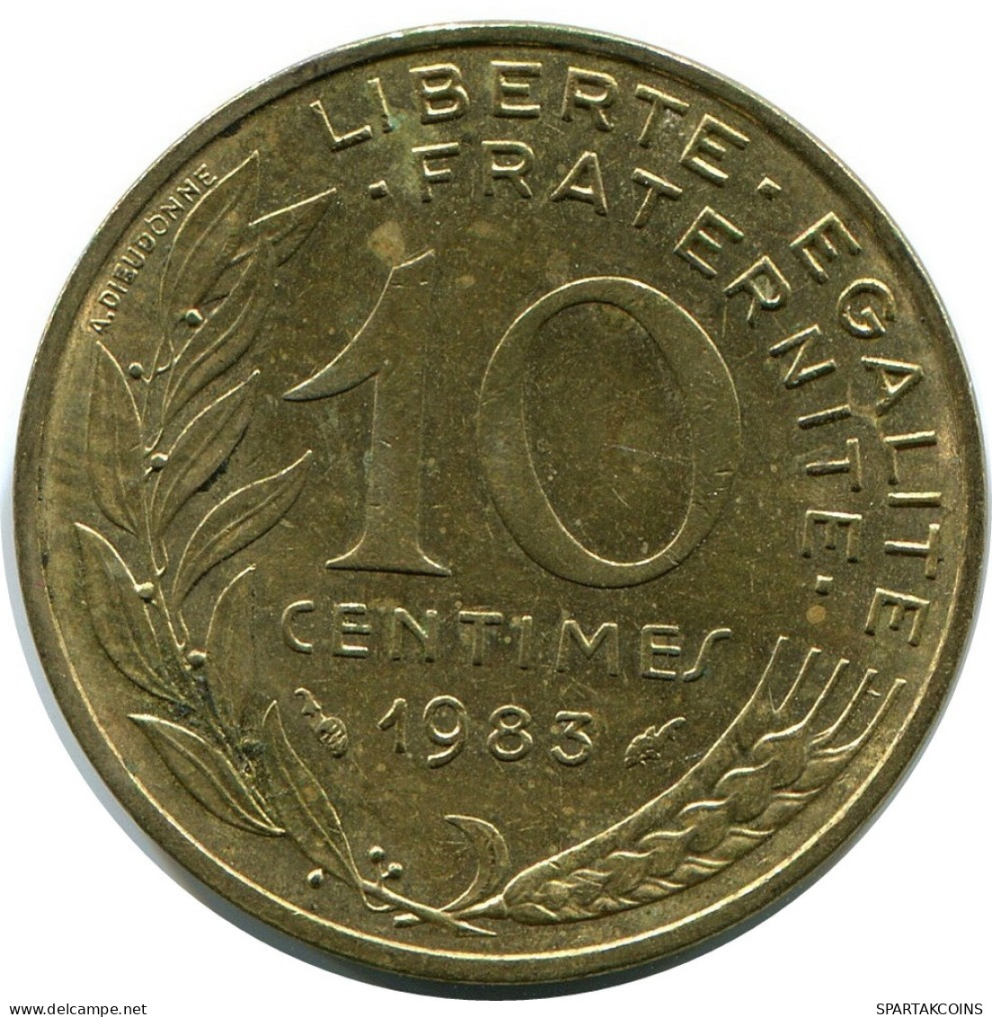 10 CENTIMES 1985 FRANKREICH FRANCE Französisch Münze #AZ436.D.A - 10 Centimes