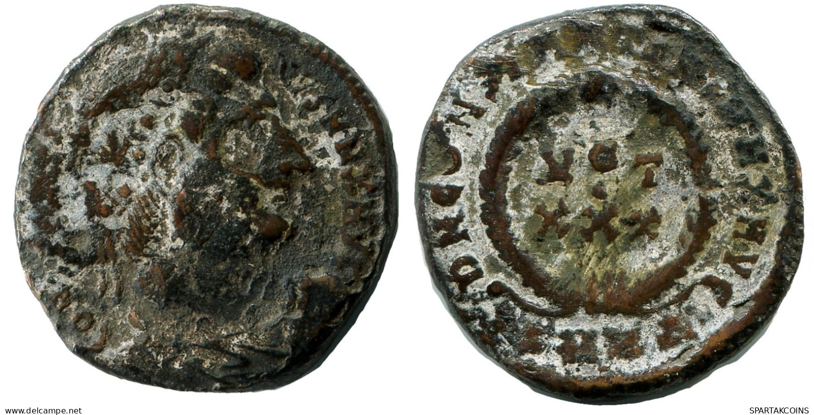 CONSTANTINE I MINTED IN HERACLEA FOUND IN IHNASYAH HOARD EGYPT #ANC11210.14.F.A - L'Empire Chrétien (307 à 363)