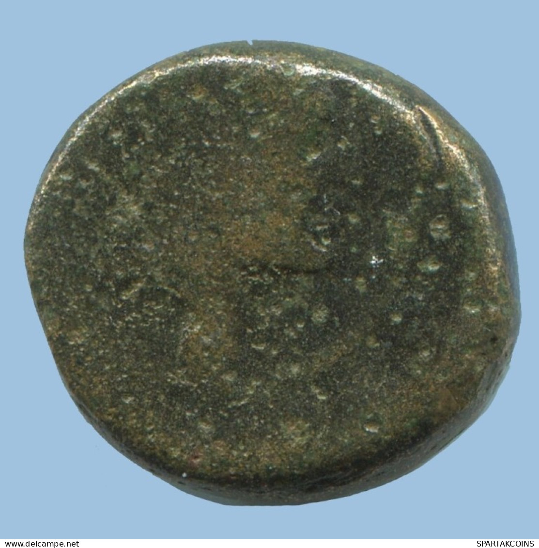 QUIVER GENUINE ANTIKE GRIECHISCHE Münze 4.9g/14mm #AG108.12.D.A - Griechische Münzen