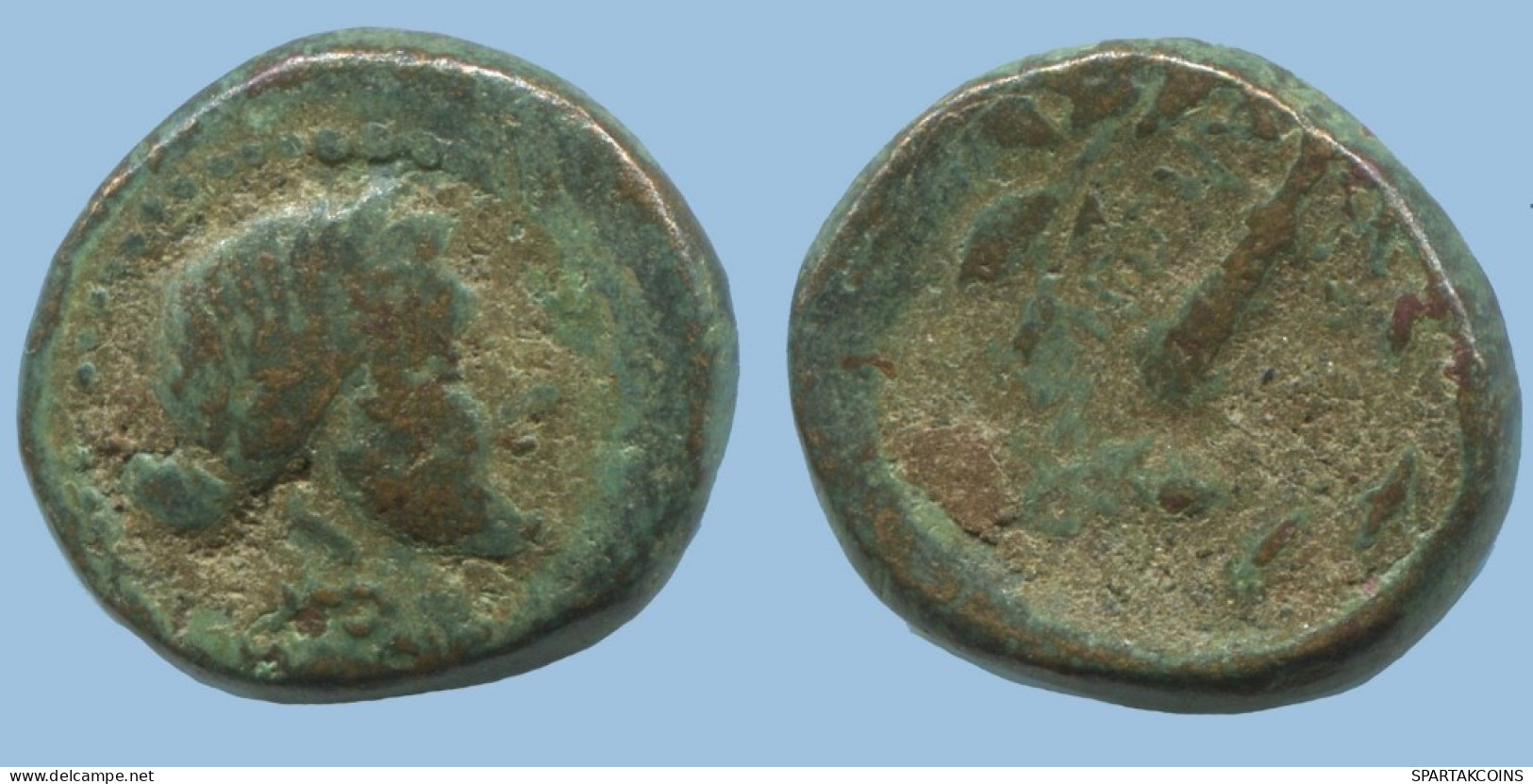 AUTHENTIC ORIGINAL ANCIENT GREEK Coin 3.9g/15mm #AG101.12.U.A - Greek