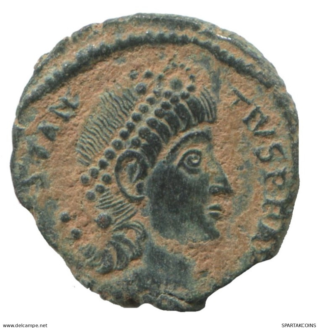 CONSTANTIUS I ANTIOCH SMAN VOT XX MVLT XXX 1.6g/16mm #ANN1434.10.D.A - The Tetrarchy (284 AD Tot 307 AD)