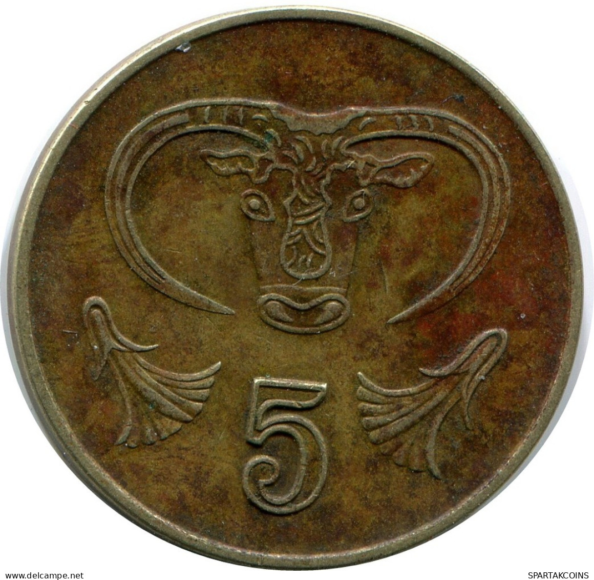 5 CENTS 1991 CYPRUS Coin #AP318.U.A - Cyprus