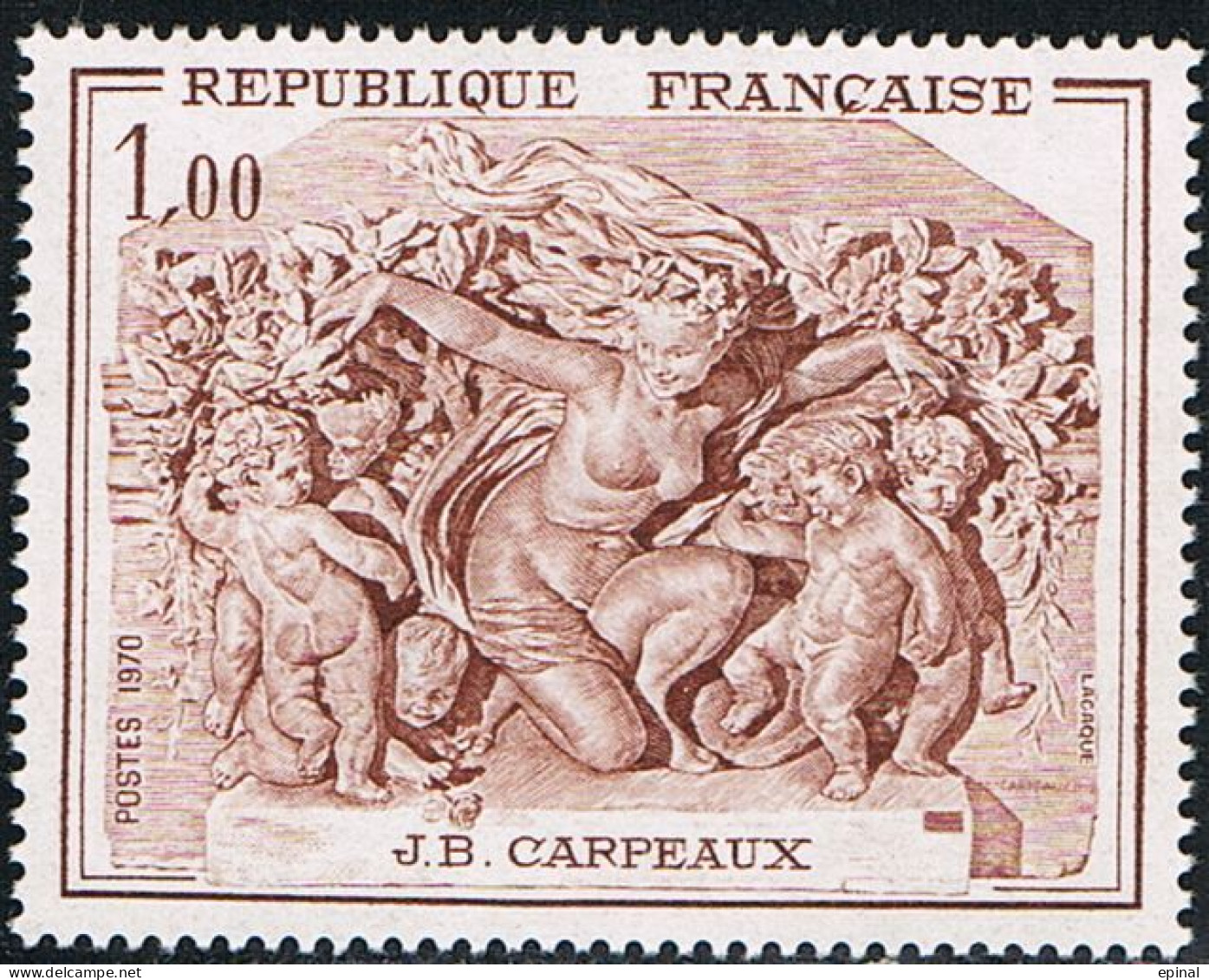 FRANCE : N° 1641 ** ("Le Triomphe De Flore" : Sculpture De J-B. Carpeaux) - PRIX FIXE - - Ongebruikt