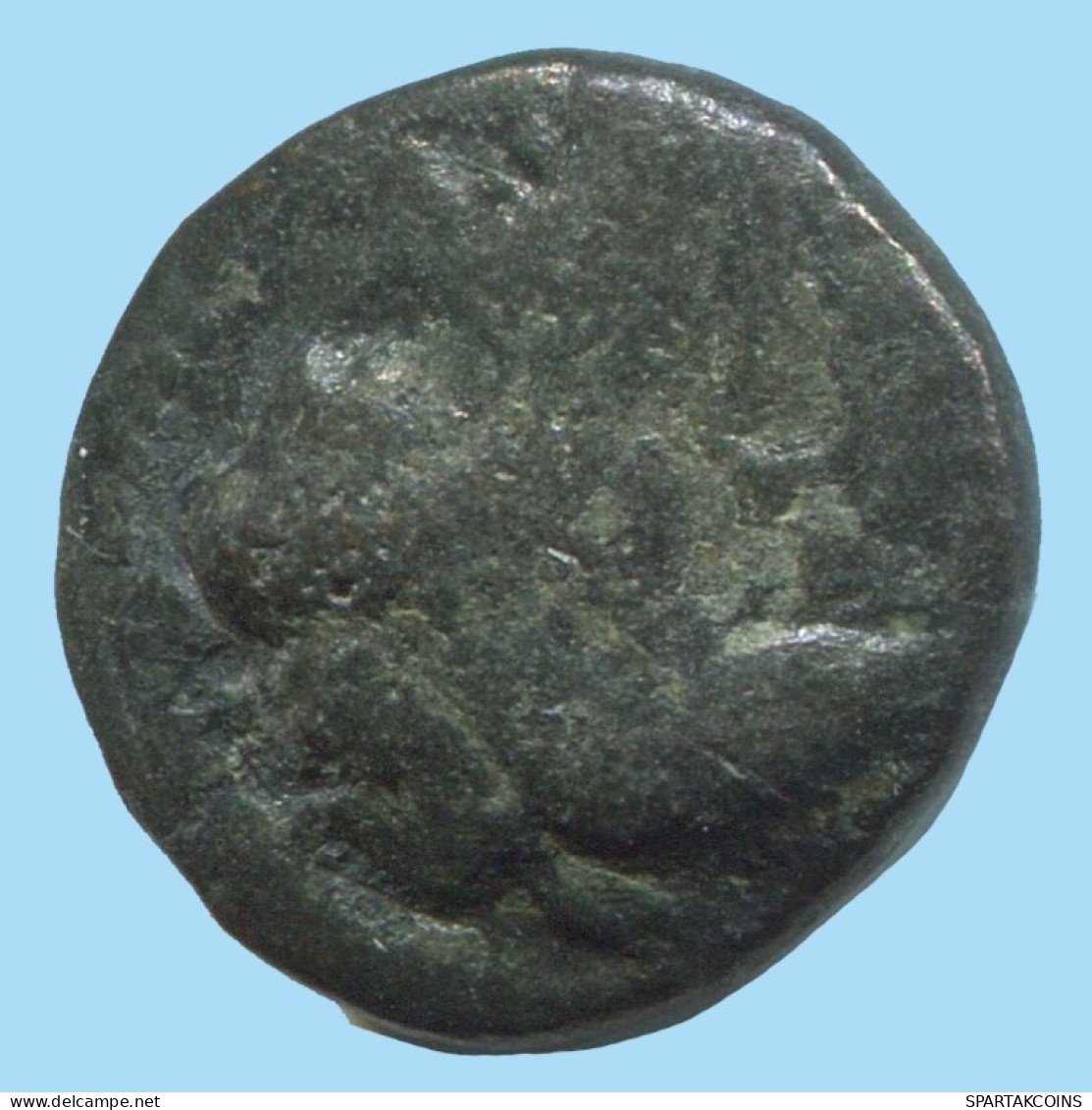 BULL AUTHENTIC ORIGINAL ANCIENT GREEK Coin 2.3g/14mm #AG156.12.U.A - Greche