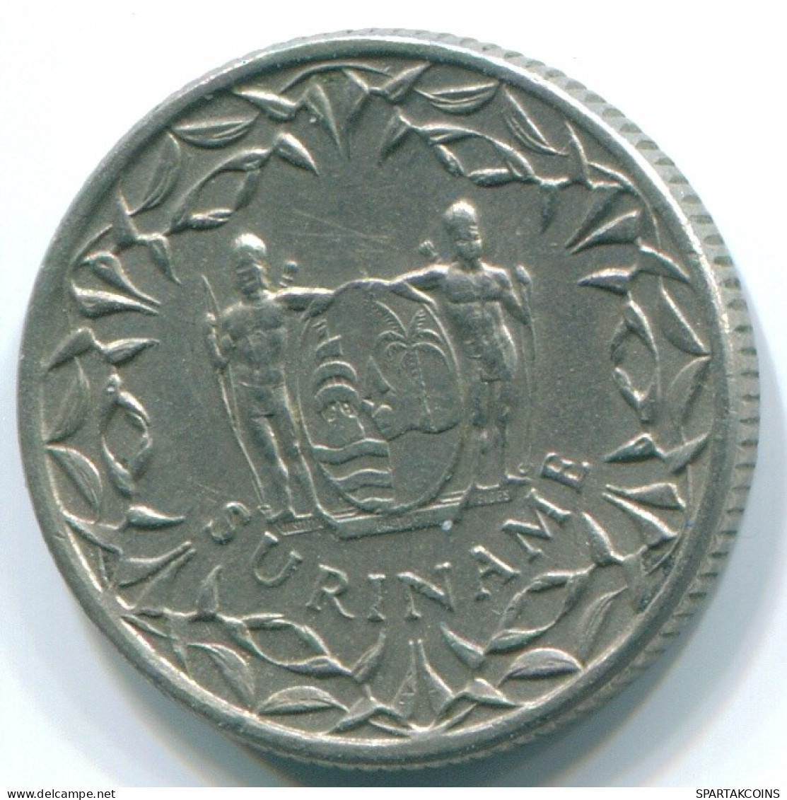 10 CENTS 1966 SURINAM NIEDERLANDE Nickel Koloniale Münze #S13265.D.A - Suriname 1975 - ...