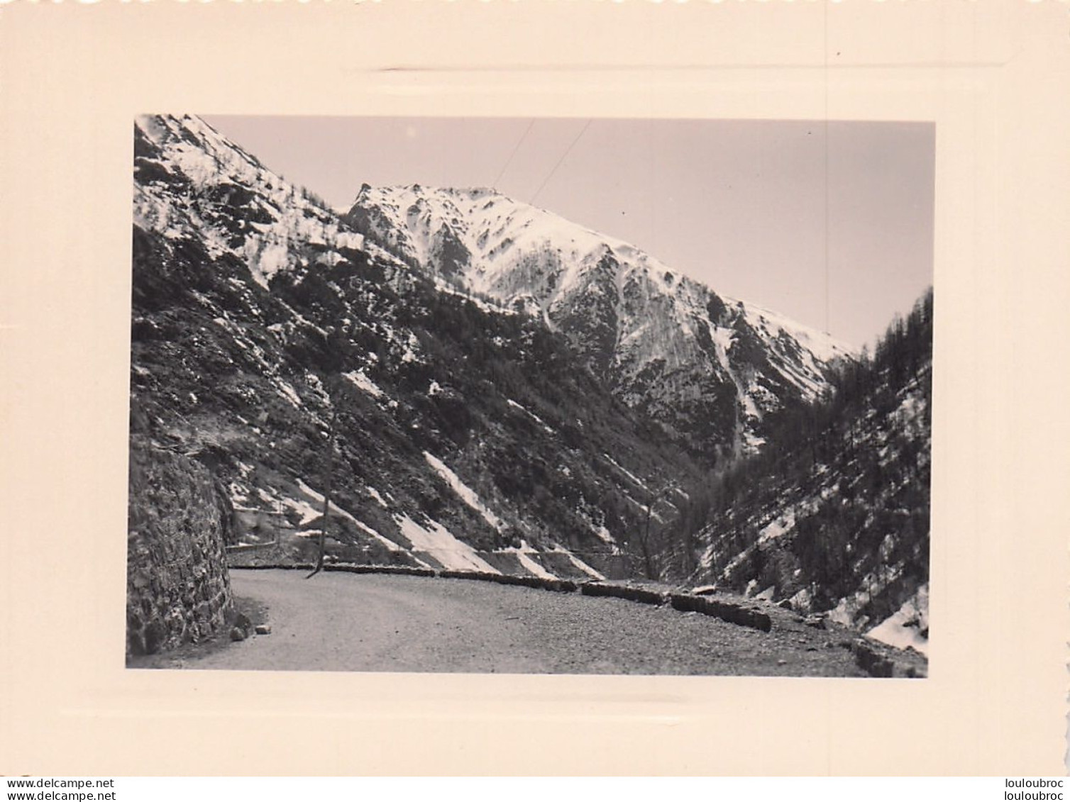 ALPES MONTAGNE   PHOTO ORIGINALE 11 X 8 CM R8 - Places