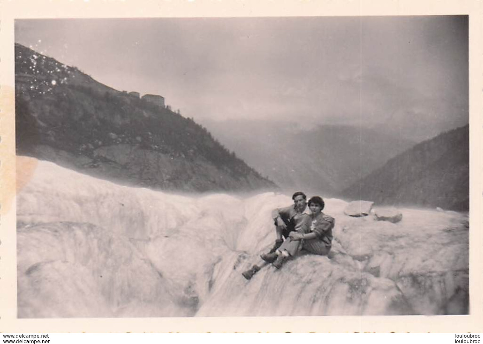 ALPES MONTAGNE ALPINISME   PHOTO ORIGINALE 9 X 6 CM R15 - Orte