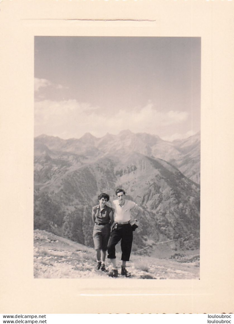 ALPES MONTAGNE LE MONT CHAJOL 2293m  PHOTO ORIGINALE 11 X 8 CM R19 - Lieux