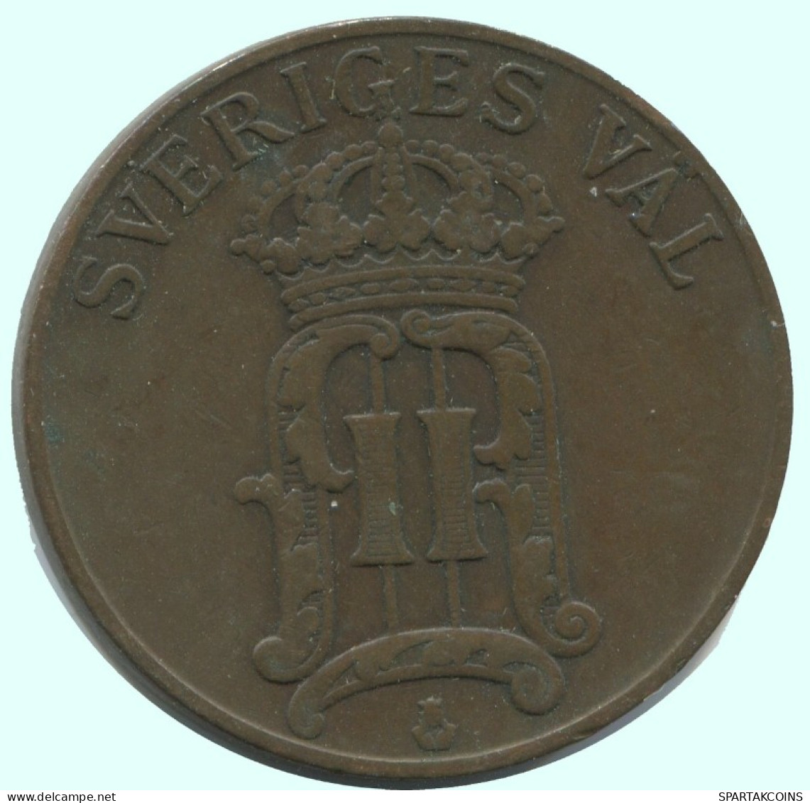 5 ORE 1907 SWEDEN Coin #AC688.2.U.A - Schweden