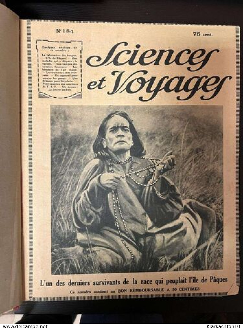 Sciences Et Voyages N° 184 à 209 - Sonstige & Ohne Zuordnung