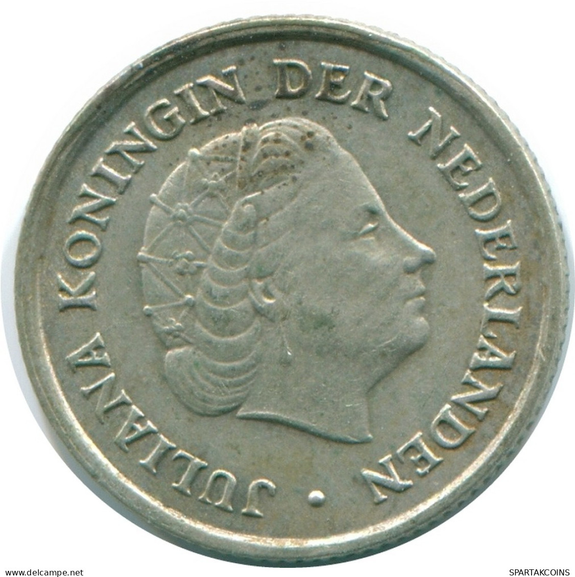1/10 GULDEN 1970 NETHERLANDS ANTILLES SILVER Colonial Coin #NL13055.3.U.A - Nederlandse Antillen