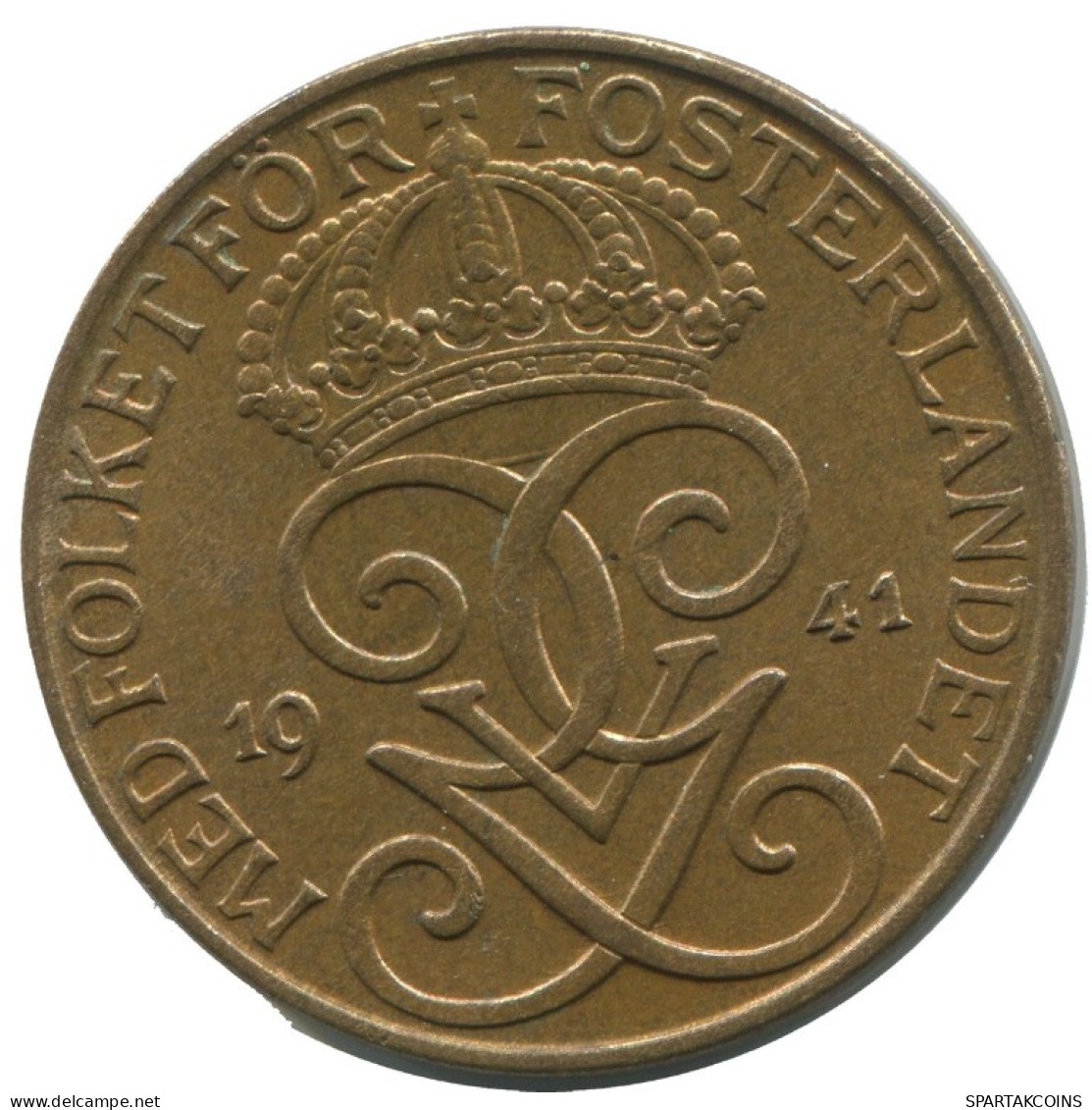5 ORE 1941 SUECIA SWEDEN Moneda #AC472.2.E.A - Suède
