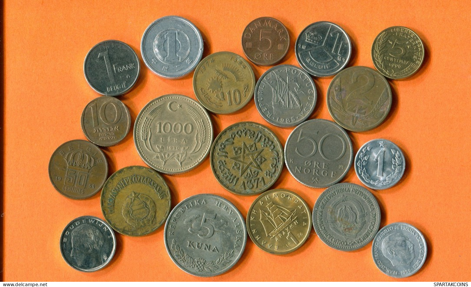 Collection MUNDO Moneda Lote Mixto Diferentes PAÍSES Y REGIONES #L10081.2.E.A - Andere & Zonder Classificatie