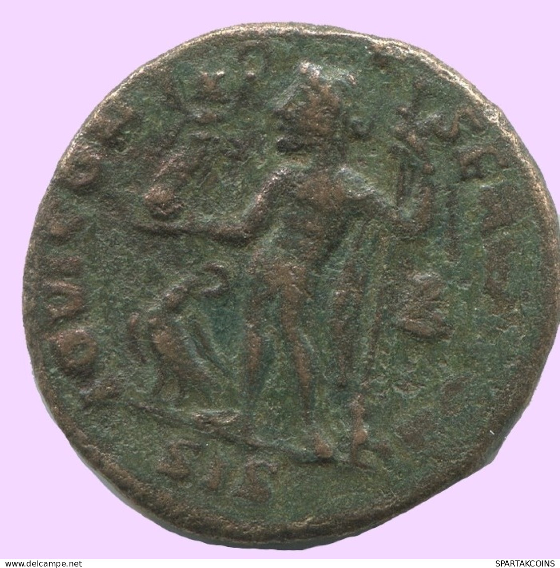 LATE ROMAN EMPIRE Follis Ancient Authentic Roman Coin 3.7g/20mm #ANT1976.7.U.A - La Fin De L'Empire (363-476)