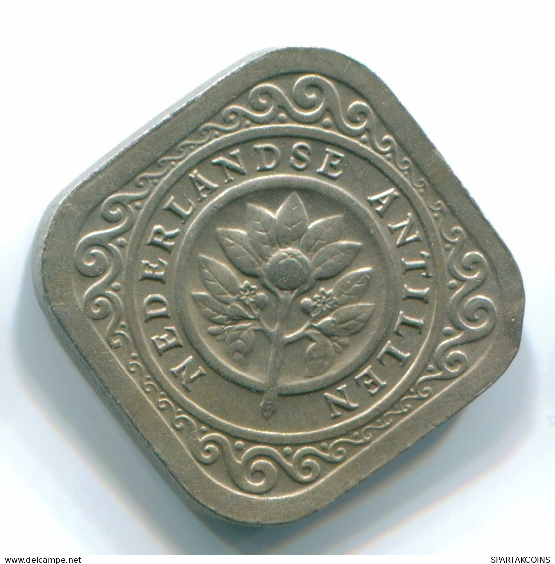 5 CENTS 1967 NIEDERLÄNDISCHE ANTILLEN Nickel Koloniale Münze #S12481.D.A - Antille Olandesi