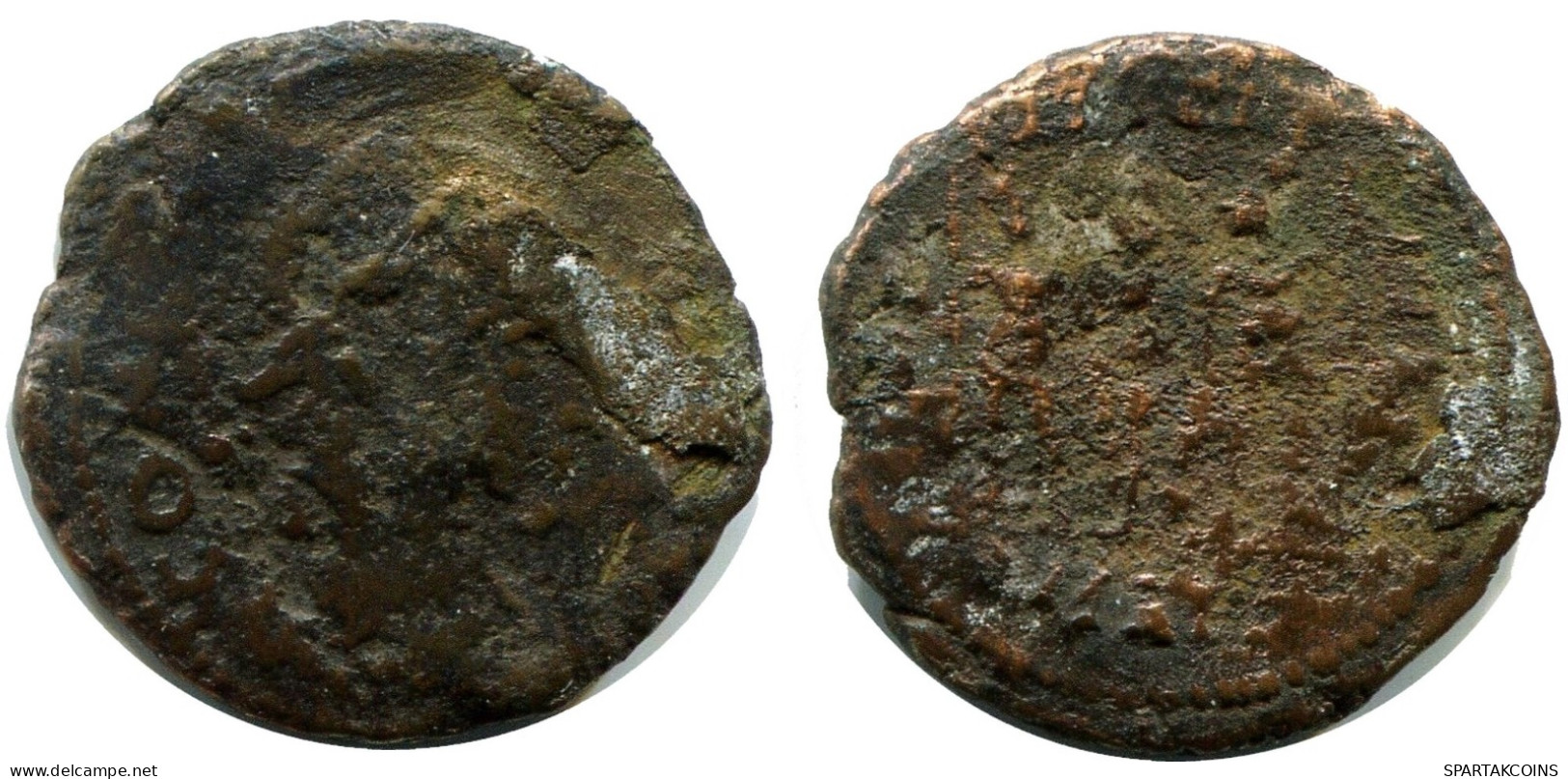 CONSTANS MINTED IN ALEKSANDRIA FOUND IN IHNASYAH HOARD EGYPT #ANC11385.14.F.A - L'Empire Chrétien (307 à 363)