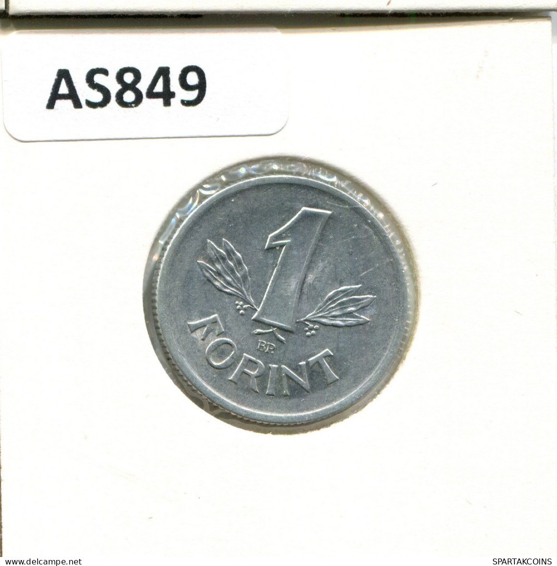 1 FORINT 1987 HUNGRÍA HUNGARY Moneda #AS849.E.A - Hungría