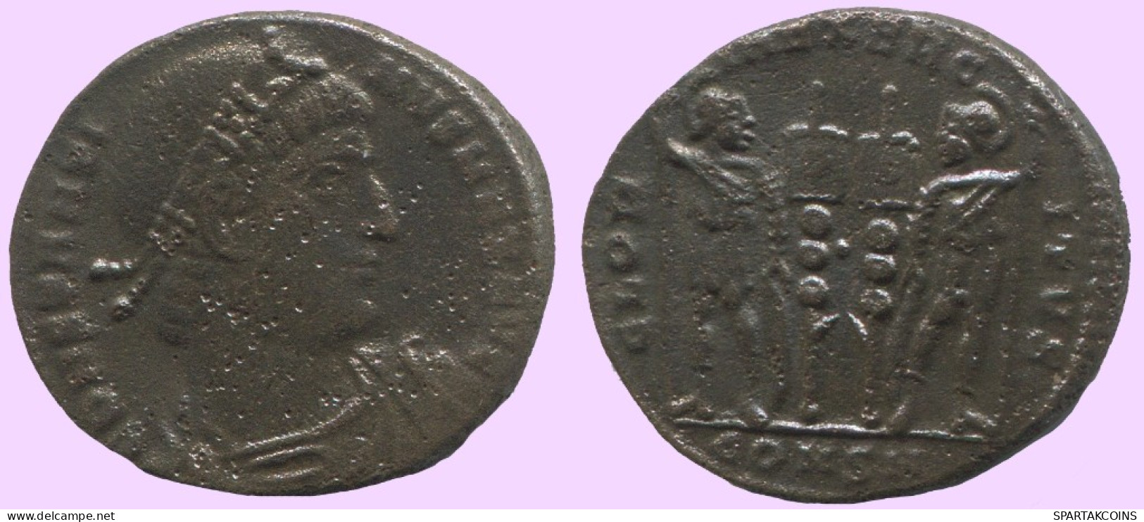 LATE ROMAN EMPIRE Coin Ancient Authentic Roman Coin 2.4g/19mm #ANT2169.14.U.A - La Caduta Dell'Impero Romano (363 / 476)