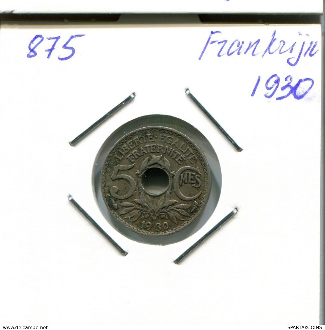 5 CENTIMES 1930 FRANKREICH FRANCE Französisch Münze #AM992.D.A - 5 Centimes
