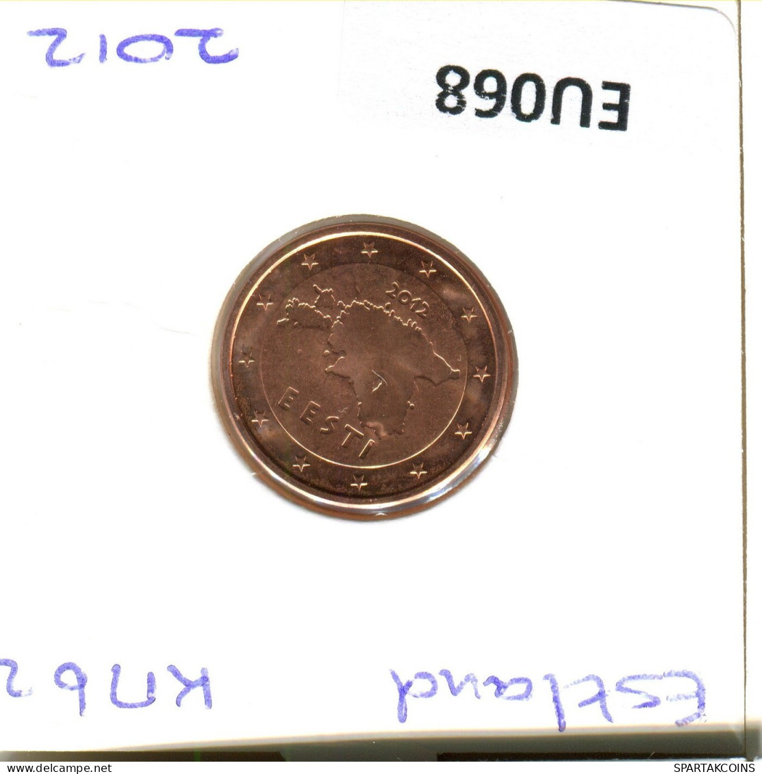 2 EURO CENTS 2012 ESTONIA Coin #EU068.U.A - Estonie