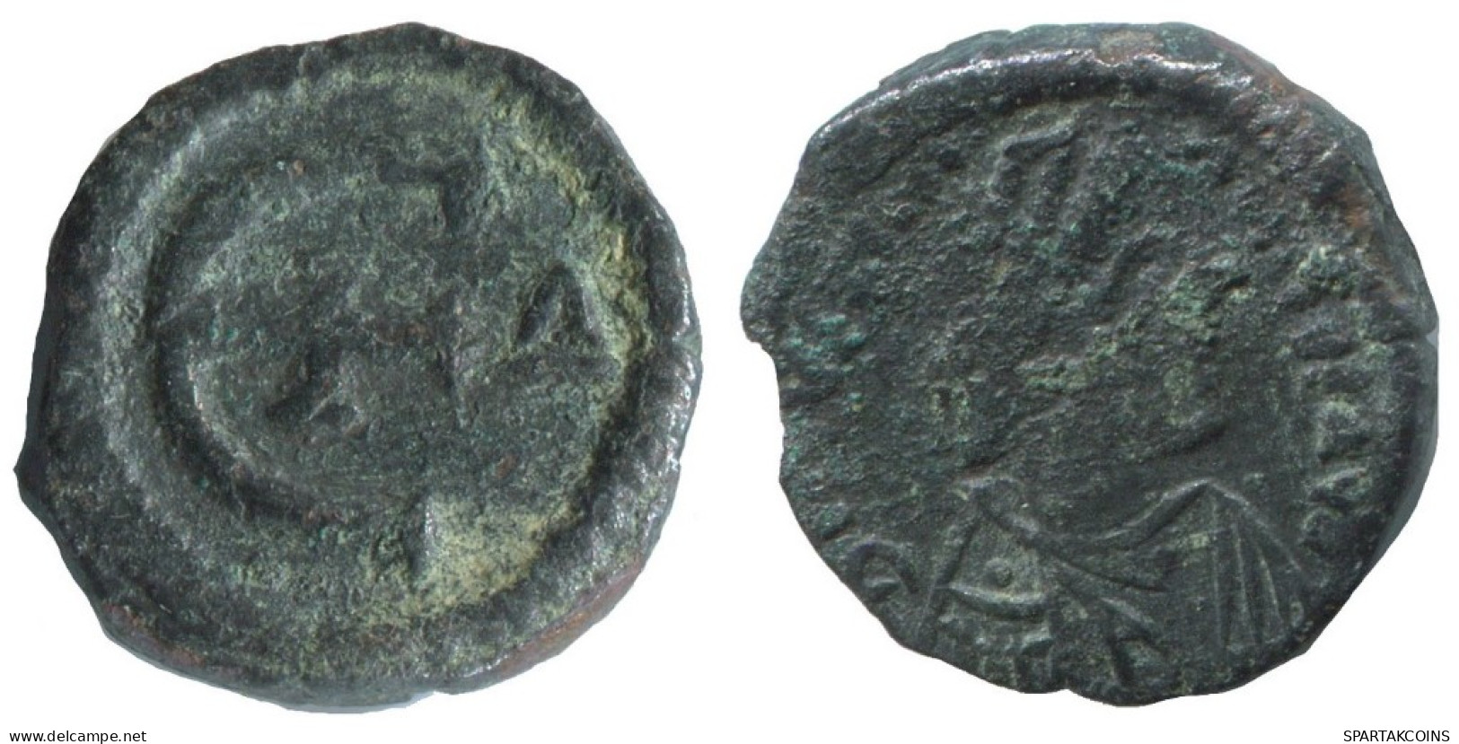 FLAVIUS PETRUS SABBATIUS PENTANUMMIUS BYZANTINISCHE Münze  2g/17m #AA547.19.D.A - Bizantinas