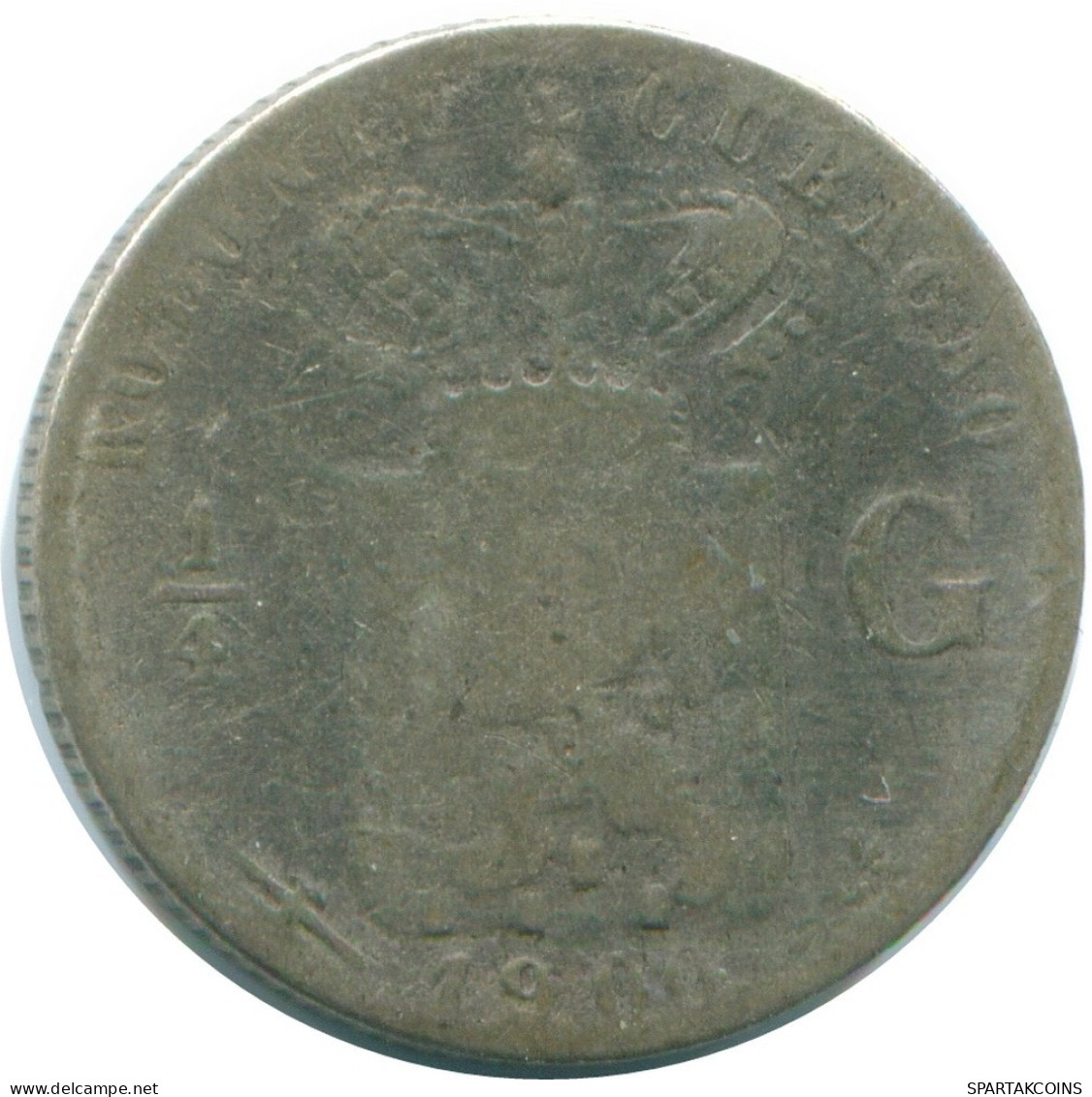 1/4 GULDEN 1900 CURACAO NIEDERLANDE SILBER Koloniale Münze #NL10478.4.D.A - Curaçao