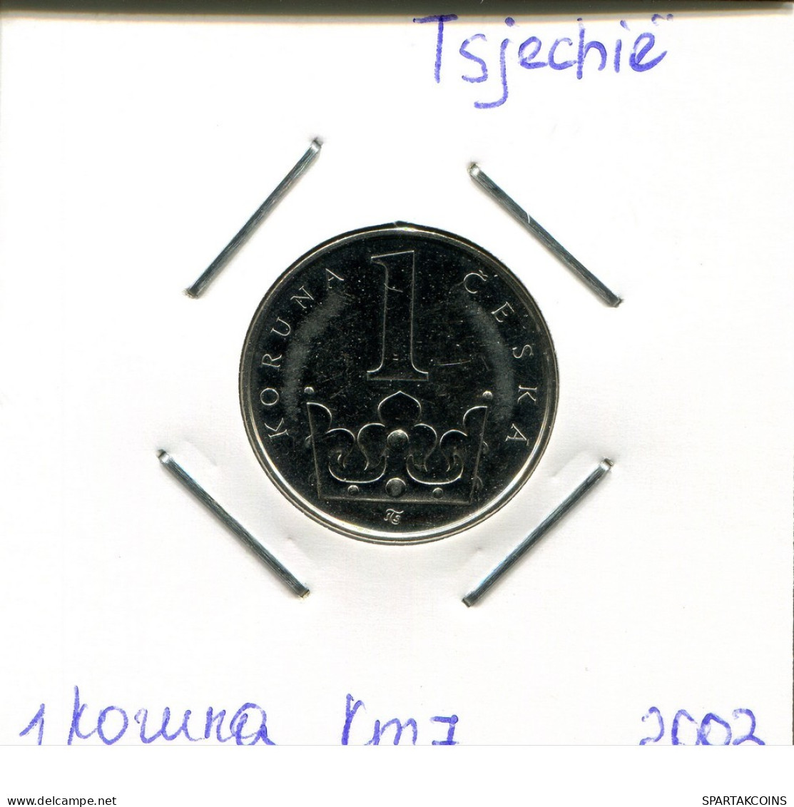 1 KORUNA 2003 REPÚBLICA CHECA CZECH REPUBLIC Moneda #AP745.2.E.A - Tchéquie
