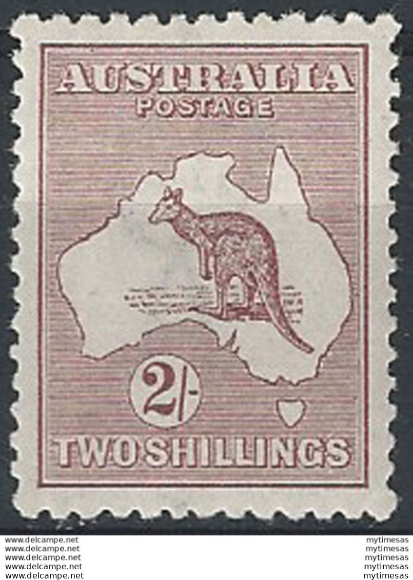 1916 Australia 2s. Bruno MNH SG N. 41 - Sonstige & Ohne Zuordnung