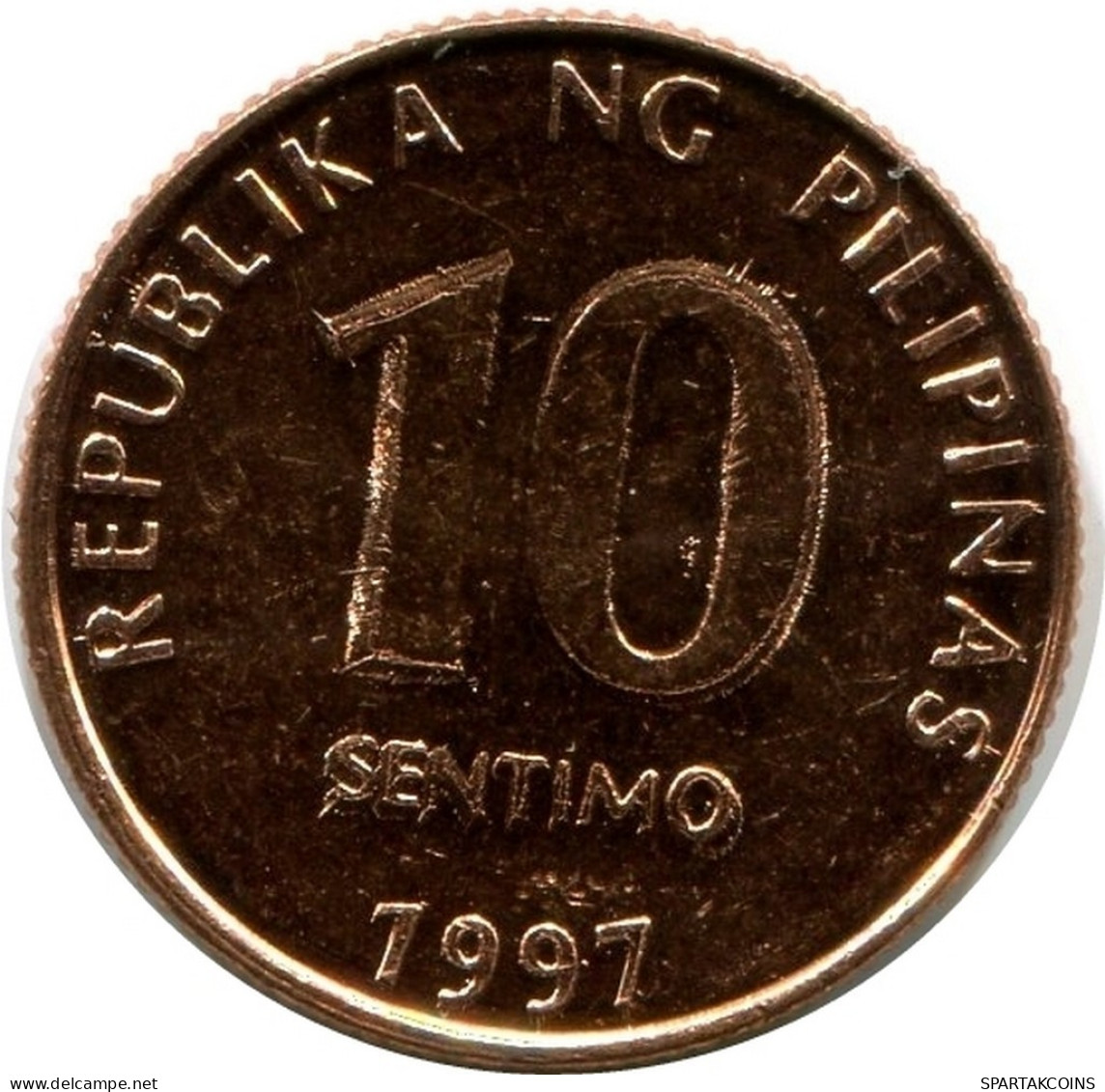 10 CENTIMO 1997 PHILIPPINES UNC Pièce #M10051.F.A - Filippijnen