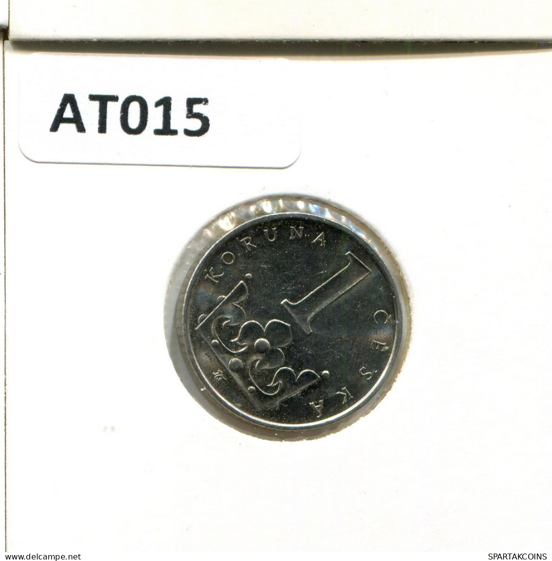 1 KORUNA 2000 CZECH REPUBLIC Coin #AT015.U.A - Tsjechië