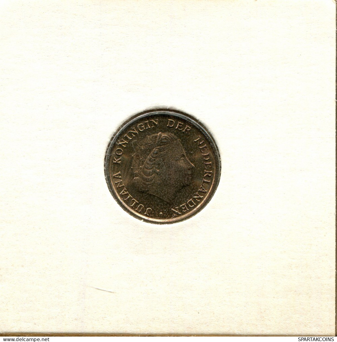 1 CENT 1980 NÉERLANDAIS NETHERLANDS Pièce #AU386.F.A - 1948-1980 : Juliana