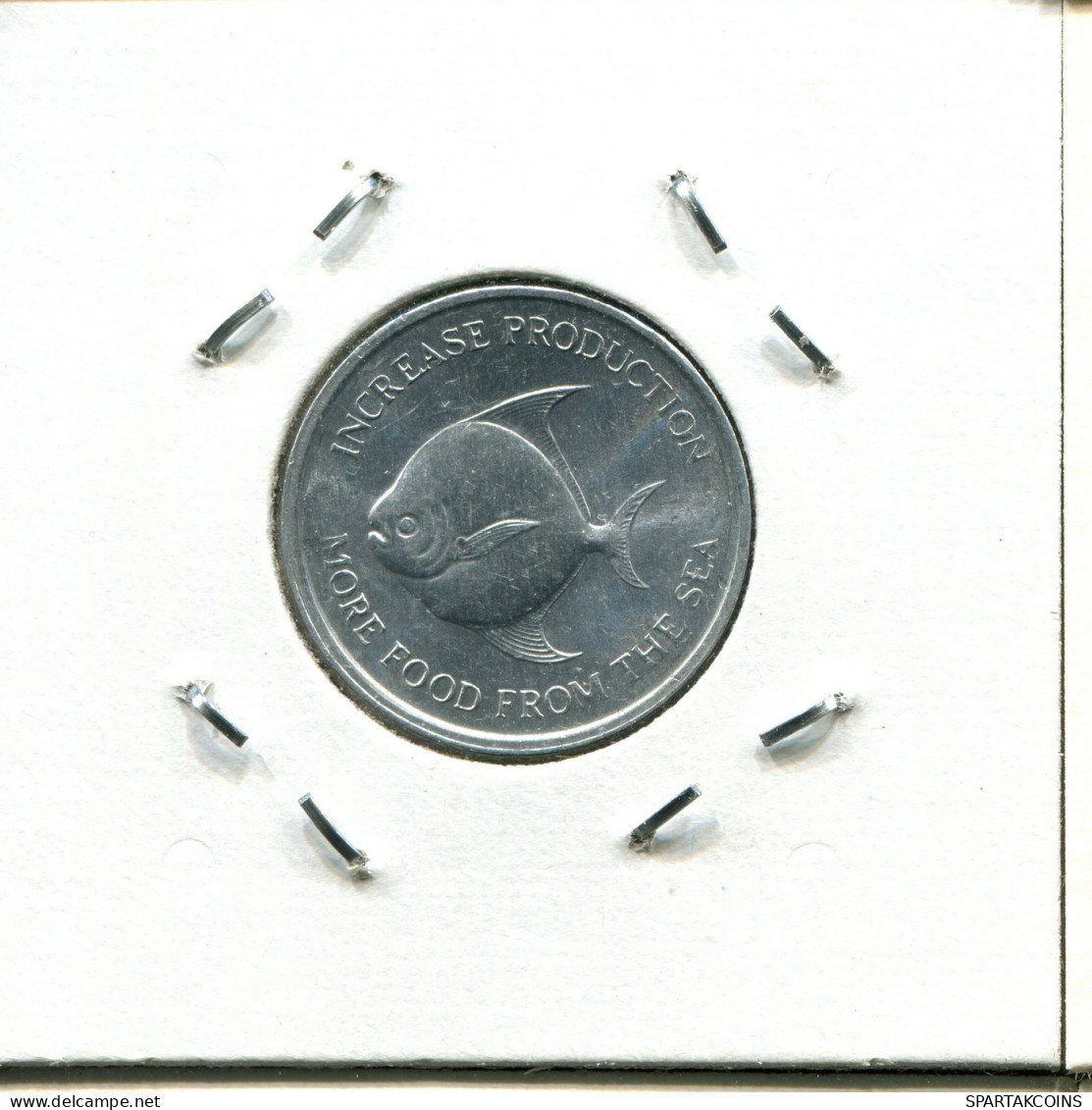 5 CENTS 1971 SINGAPORE Coin #AX126.U.A - Singapur
