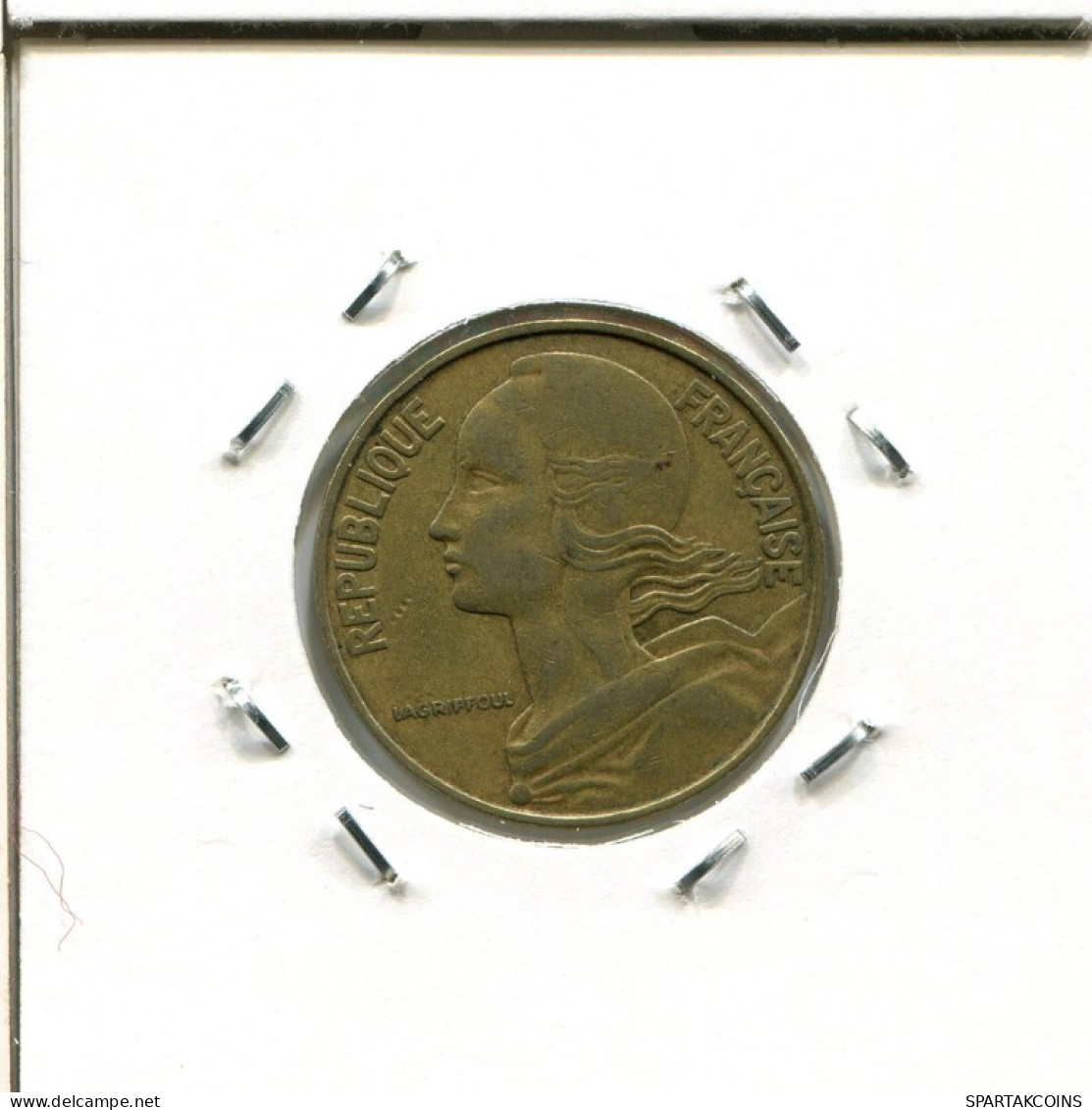 20 CENTIMES 1968 FRANCIA FRANCE Moneda #AM849.E.A - 20 Centimes