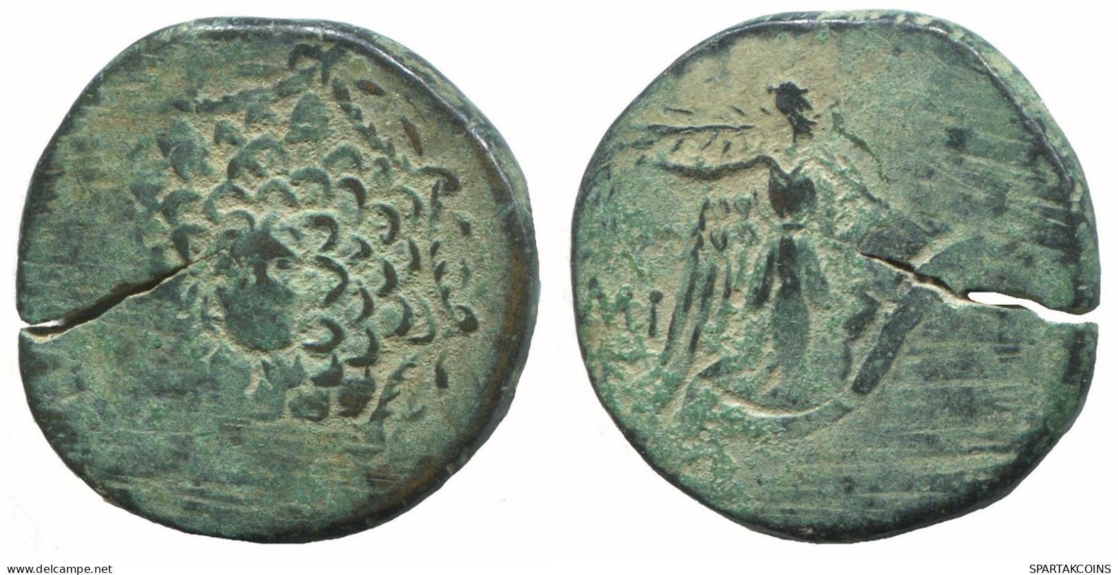 AMISOS PONTOS 100 BC Aegis With Facing Gorgon 7.4g/24mm #NNN1561.30.F.A - Greek