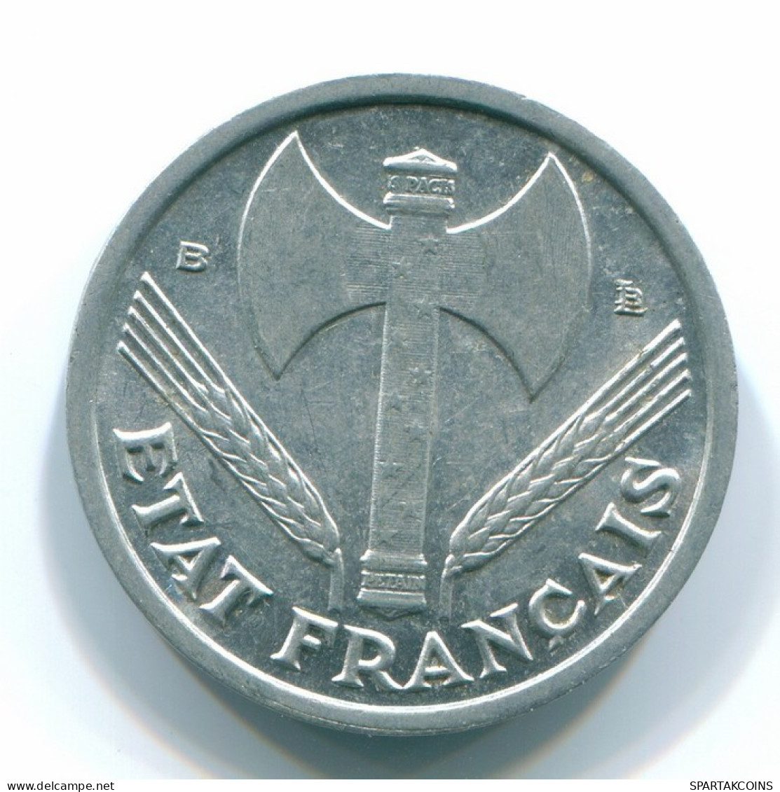 1 FRANC 1944 FRANCE Pièce XF/UNC #FR1143.14.F.A - 1 Franc