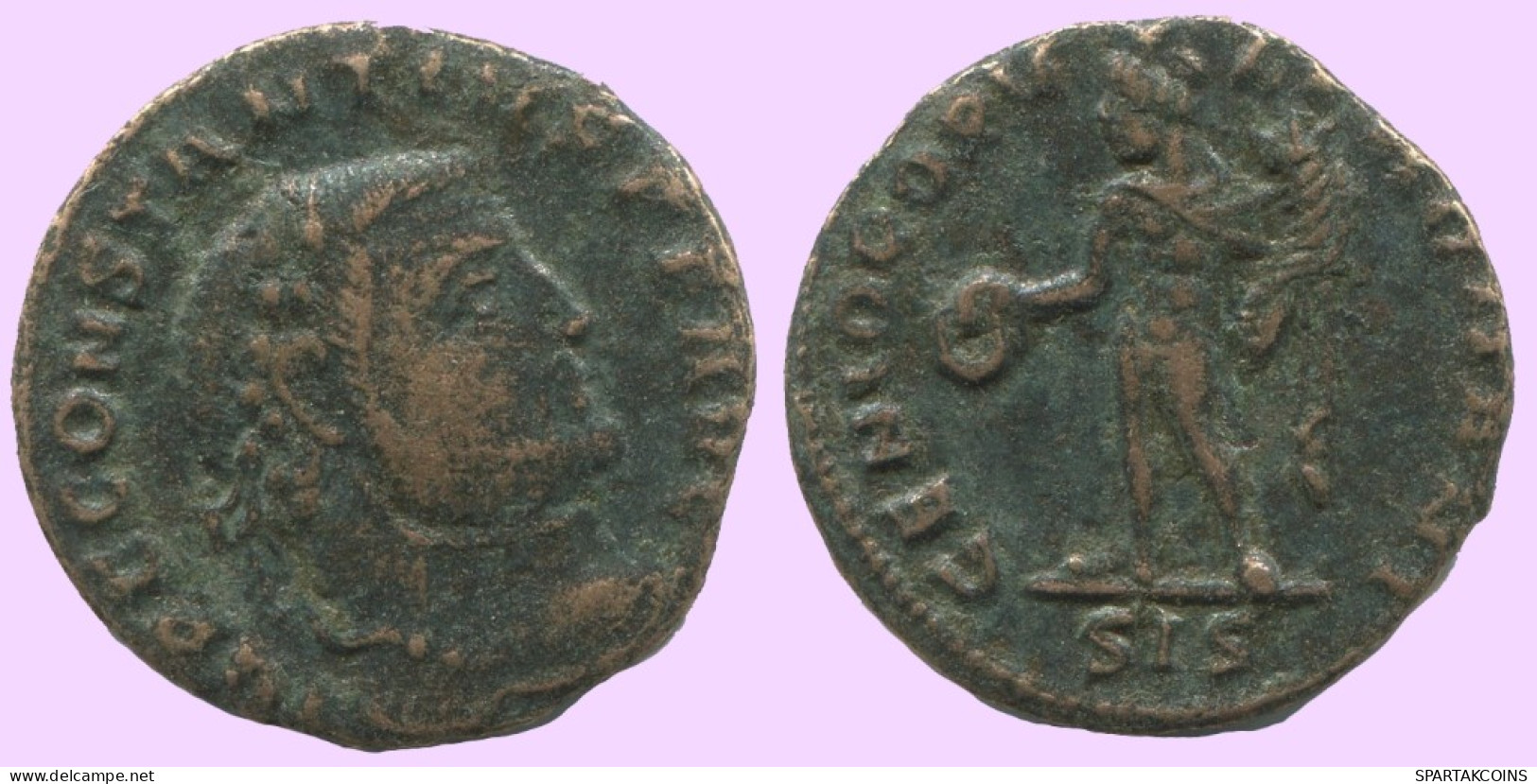 LATE ROMAN EMPIRE Follis Ancient Authentic Roman Coin 2.1g/17mm #ANT1980.7.U.A - La Caduta Dell'Impero Romano (363 / 476)